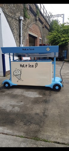 Ice cream trailer - ice,