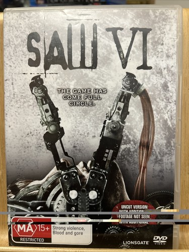 Saw uncut dvd 2009 - saw, vi