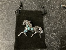 Pretty Faux Turquoise Silver