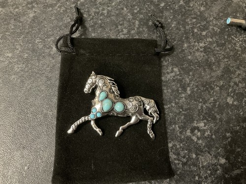 Pretty faux turquoise silver - faux,