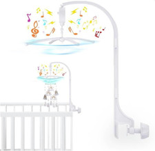 Baby Bed Holder Crib Cot Mobile Arm with Mechanical Music Box and Extended 