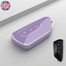 Remote Car Key Shell Cover Fob Case For VW Volkswagen Golf MK8 Skoda Octavia 