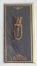Solid BRASS Gold Metal BOOKMARK S U V W X Y Z Initials Names Letter Alphabet