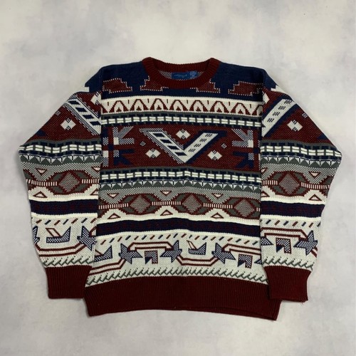 Vintage knitted jumper - vintage,