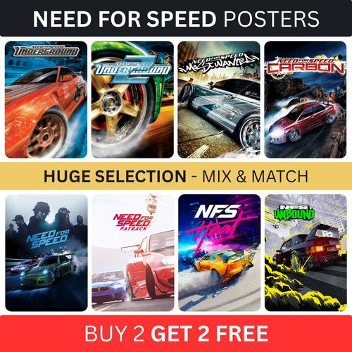 Need for speed poster a5 - for,
