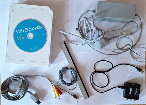 Nintendo wii white - nintendo, console