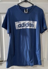 Adidas Blue Graphic Logo