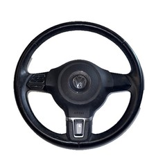 2010 VOLKSWAGEN POLO Mk5 Mk6 Tdi Steering Wheel With Centre And Stereo Controls