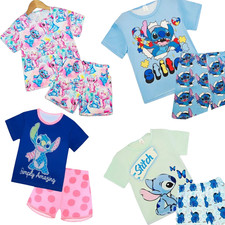 Personalised lilo and stitch pyjamas kids.. pyjama set.