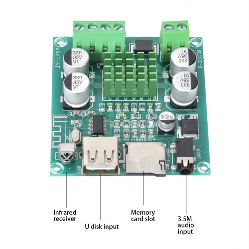 Jy757 bluetooth digital - bluetooth, 5.0