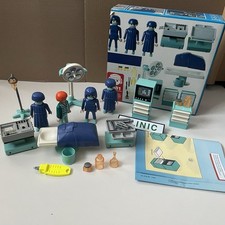 Complete Playmobil 3981 Set, Operating Theatre, Hospital, Surgeons