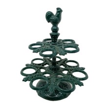 Vintage Cast Iron Egg Holder