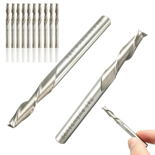 10pcs 6mm shank end mill - 6mm,