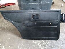 VW GOLF MK1 JETTA DOOR CARD BLACK N/S LEFT 5DR