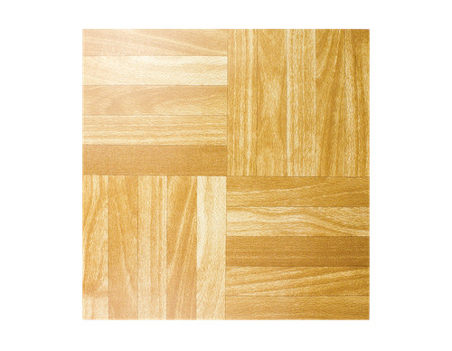 Vinyl floor tiles self