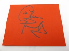 HAND SIGNED 6" x 5" AUTOGRAPH BOOK PAGE - CHRIS POWELL - FOOTBALL
