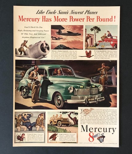 1941 mercury advertisement - 1941,