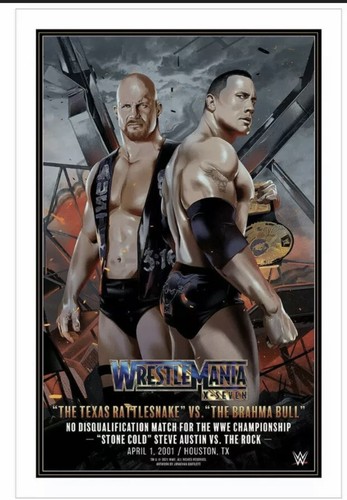Wrestlemania stone cold - stone,