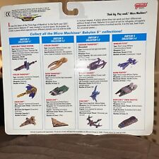 Micro Machines Space Babylon 5 Set #3  MISB Centauri Minbari Star Fury Vintage