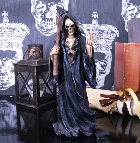Grim reaper with - grim, finger