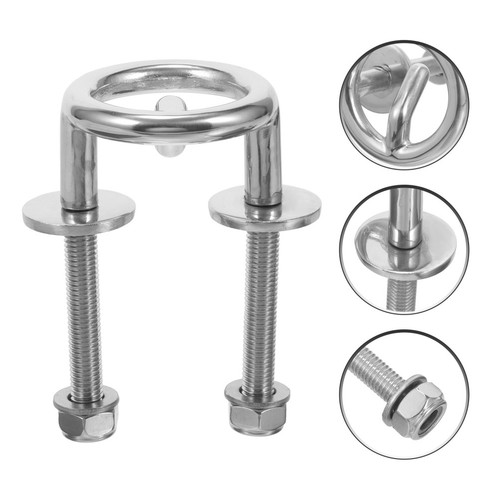Stainless steel pontoon tow - stainless,
