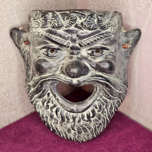 Vintage greek theatre mask - vintage,