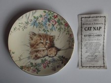 Royal Worcester Cat Nap Bone