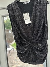 Zara Black Embellished