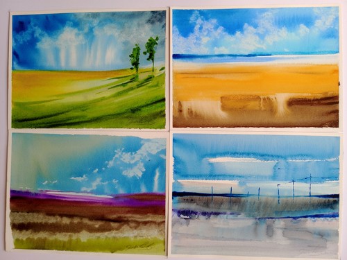 Watercolour originals four - watercolour,