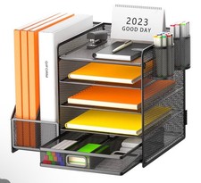 5 tier grid desktop organiser