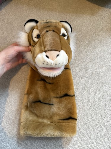 Ravensden tiger hand puppet - tiger,
