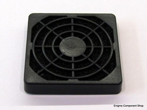 Black plastic fan guard grill - plastic,