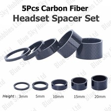 5Pcs Carbon Fiber Headset