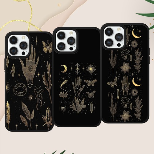 Witch pattern magic symbols - witch,