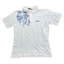 Vintage Fila Polo Shirt Short