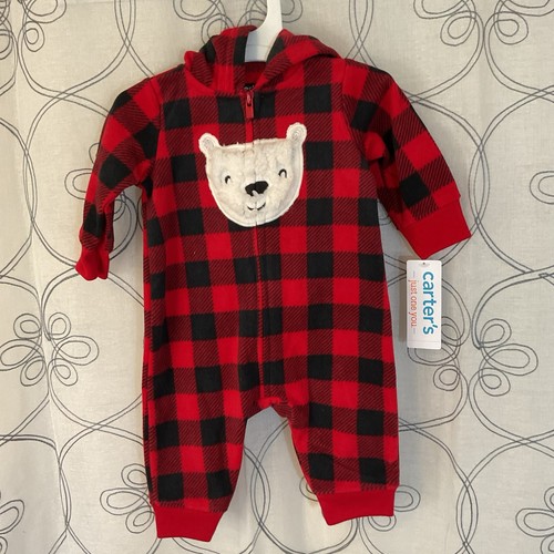 Carters infant boys plush red - boys,