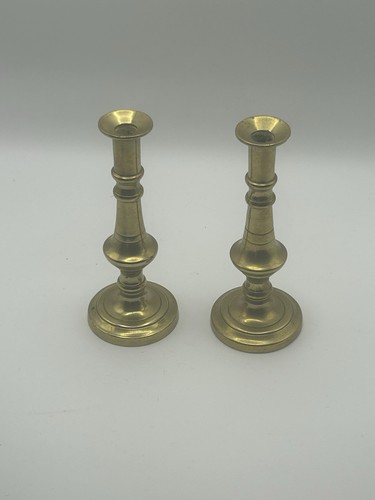 Pair small brass - of,