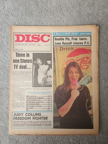Disc and music echo april - disc,