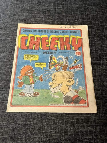 Cheeky weekly comic 1 - cheeky,