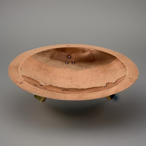 Arts crafts copper - &, bowl
