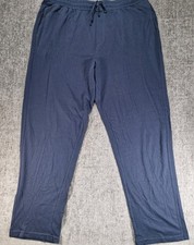 Easy XL Navy Blue Jogging Bottoms Mens 28 Inch Inside Leg Loose Pants. Casual.