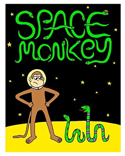 Space monkey david hankins - space, monkey-david