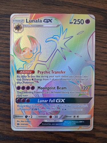 Pokémon tcg lunala sun - gx,