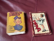Vintage Snap Card Game 