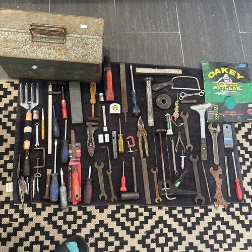 Job lot tool box - box, tools