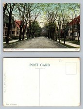 Lynn, MA-Massachusetts, Ocean Street Residential Homes Vintage Postcard