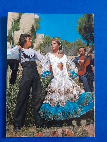 Vintage 1970s spanish postcard - vintage,