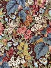 Pair Vintage Sanderson? Curtains W50” D50” (B7