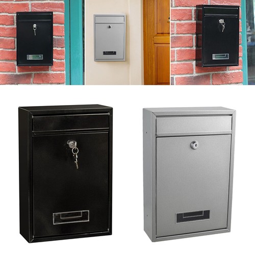 Postbox mail box large steel - mail,