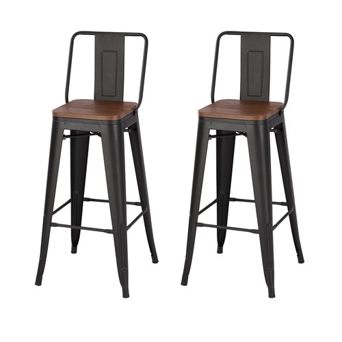Industrial bar stools - 2x,